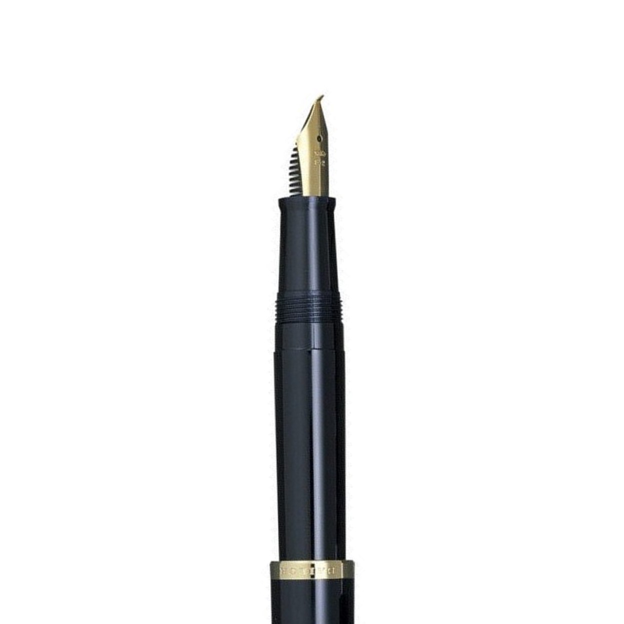 Elysée, stylo à billes rotatives, stylo, ressort OM 585, acier inoxydable,  clip or, 1980 -  France