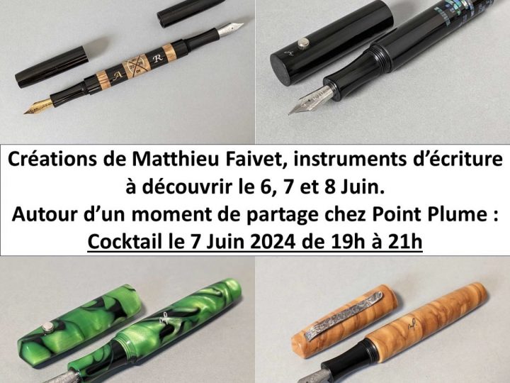 7 Juin 2024 : Rencontre avec Matthieu (Nibmeister) autour d’un Cocktail